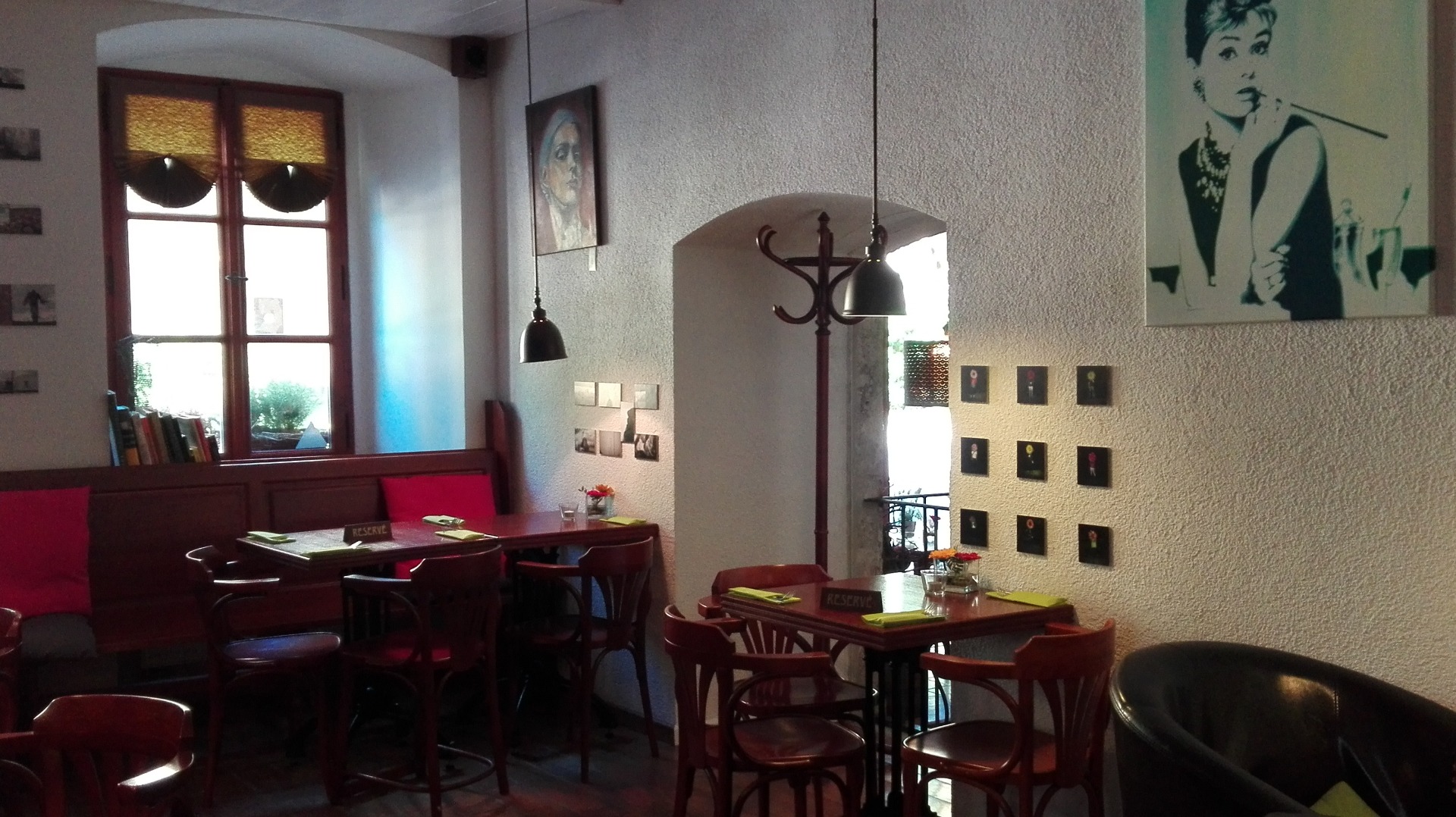 Hlavní část restaurantu