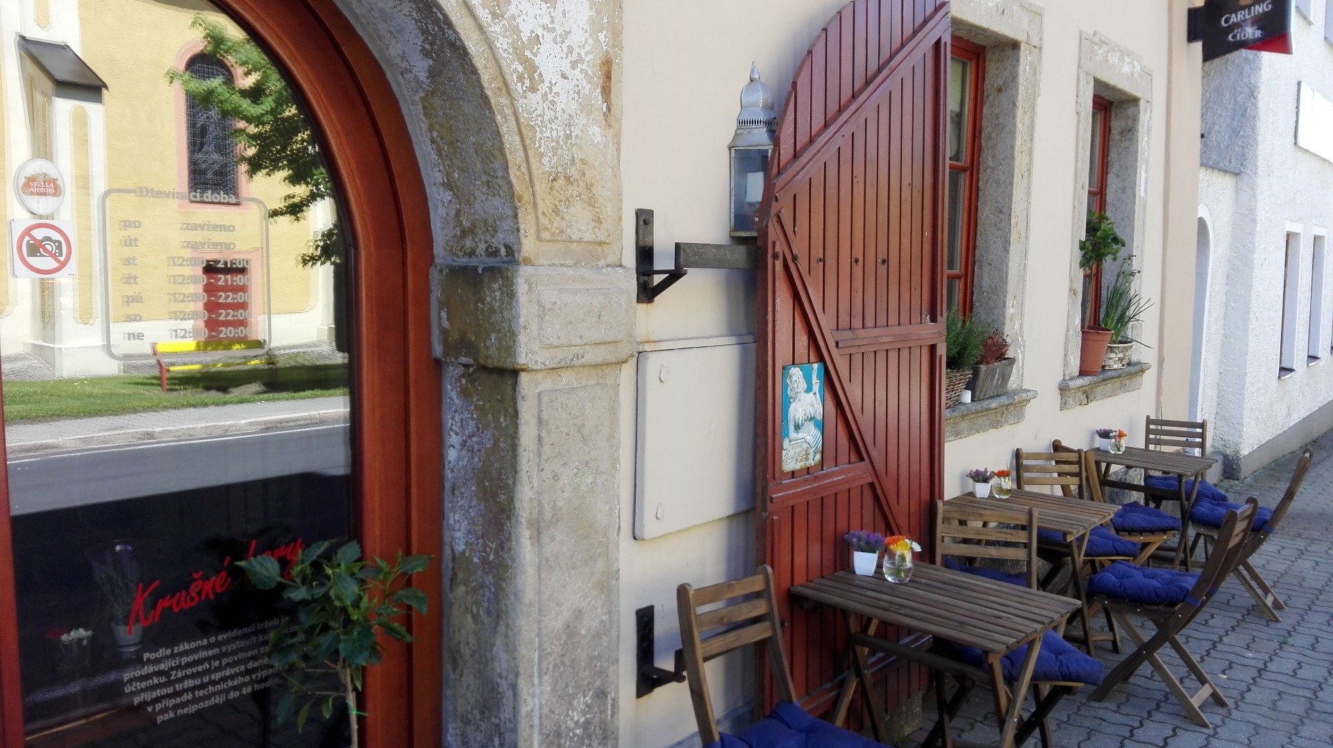 Zahrádka restaurantu